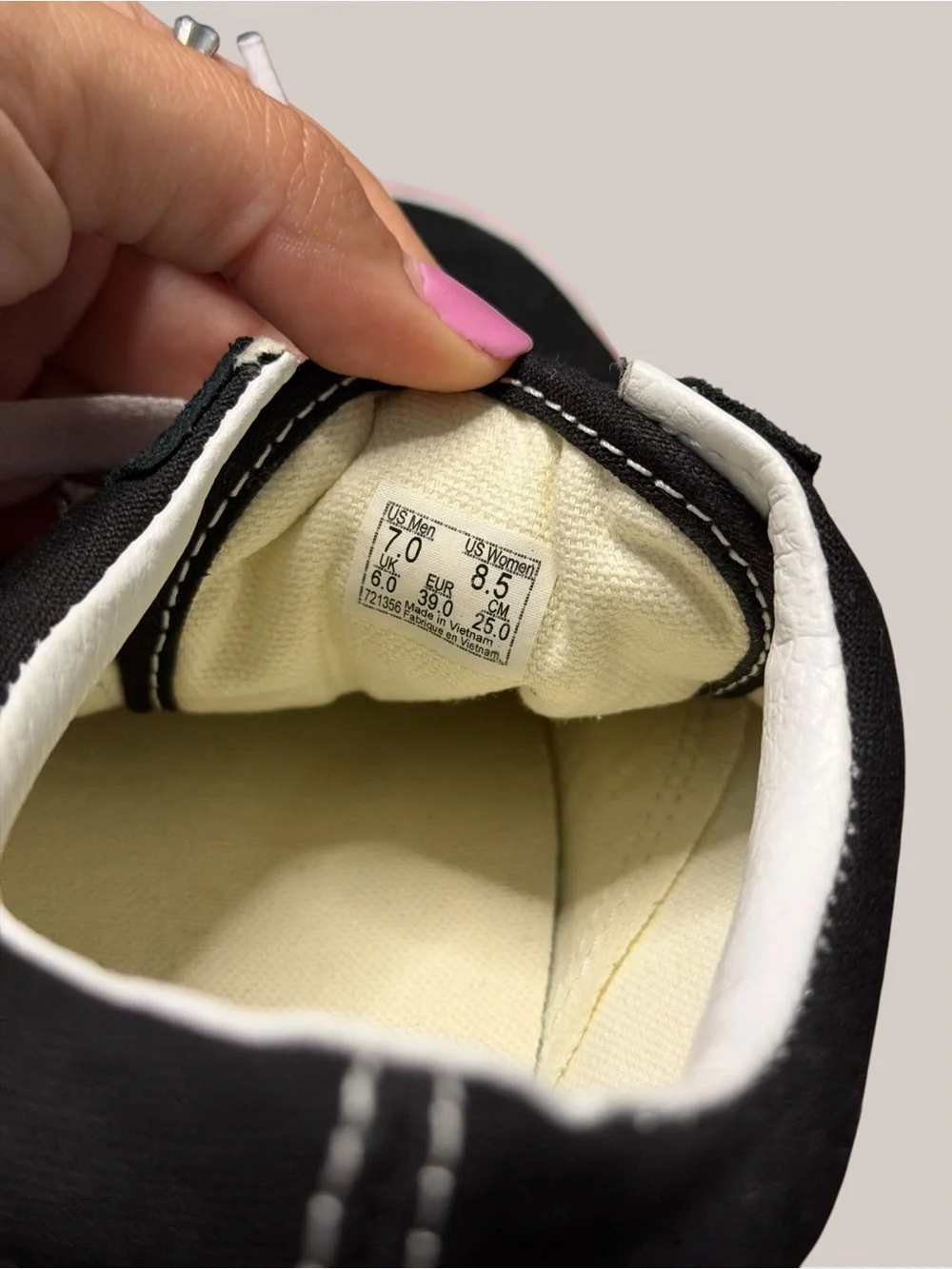 Vans Old Skool platform black & white sneakers